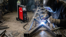 Сварка фермы из профильной трубы