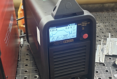 В нашем демонстрационном зале состоялось тестирование сварочного аргонодугового аппарата WIN TIG AC-DC 180T