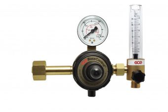 GCE Base Control SE FLOW ARG - AR/CO2 200 бар,  ротаметр 0-30 л/мин (редуктор)